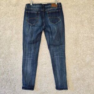 Driftwood Jeans Womens 24 Marilyn Blue Stretch Skinny Medium Wash Basic